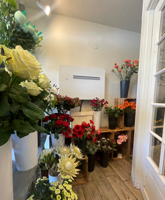 Køleanlæg uden udedel for afskårne blomster